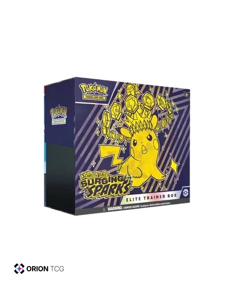 Coffret Dresseur d’Élite (ETB) – Écarlate et Violet – Étincelles Déferlantes / Surging Sparks (EV08) — Étincelles déferlante — FR