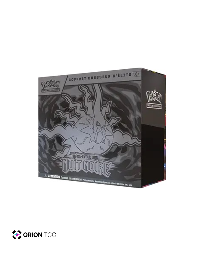 Coffret Dresseur d’Élite (ETB) Méga-Évolution – Nuit Noire / Pitch Black (ME05) — Nuit noire — FR