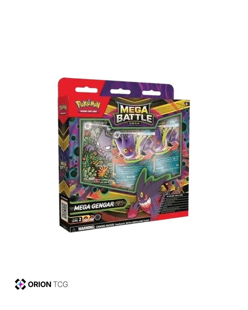 Deck Méga-Combat – Méga-Ectoplasma-ex / Mega Gengar ex Mega Battle Deck — Méga-Evolution — EN