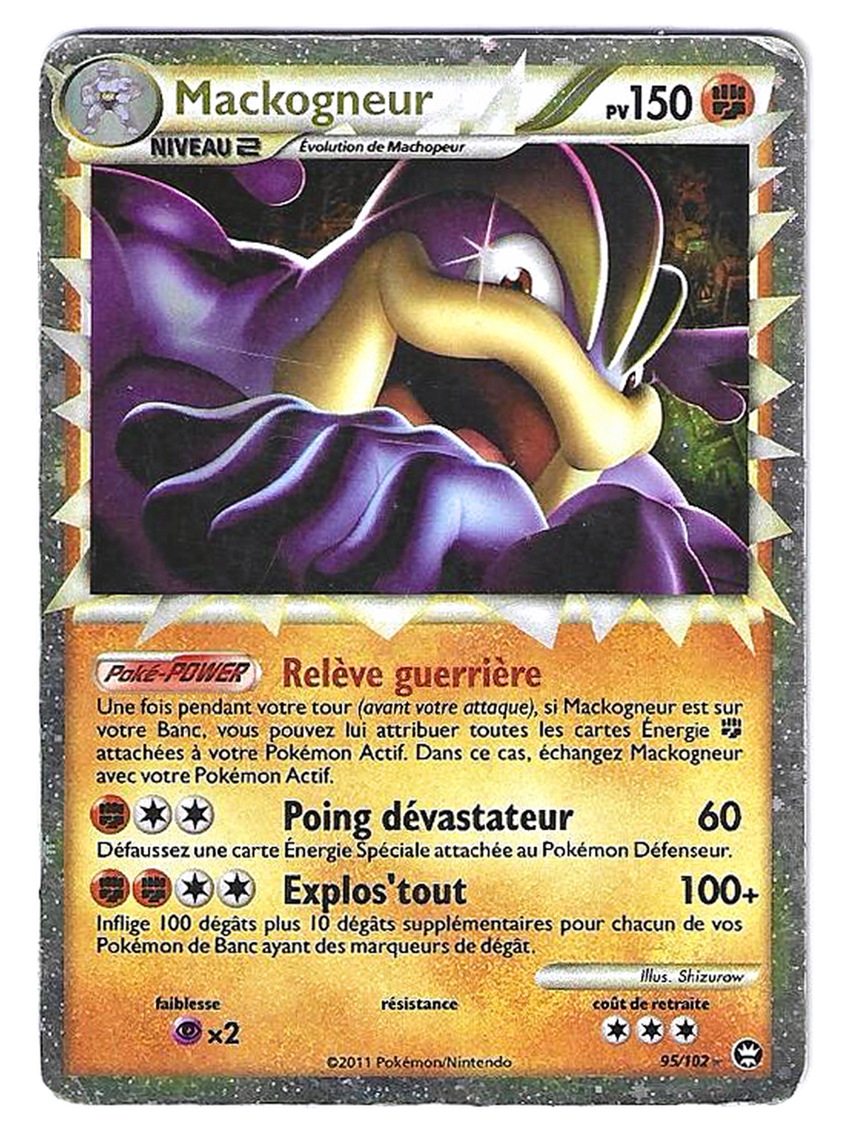 Mackogneur / Machamp 95/102 – Prime Holographique – Triomphe