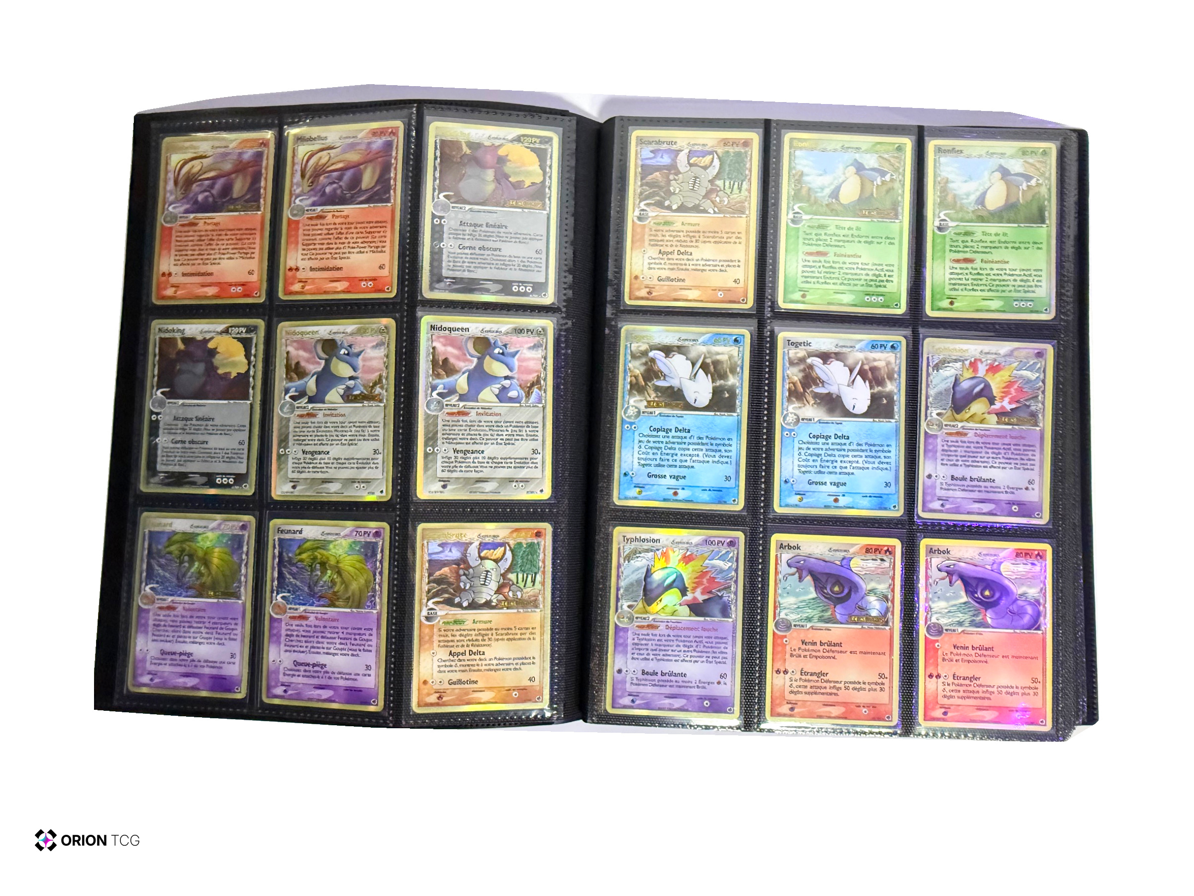 Master Set EX Île des Dragons / EX Dragon Frontiers – Mew & Dracaufeu Gold Star – Collection avec variantes estampillées — EX Île des Dragons / EX Dragon Frontiers — photo 3