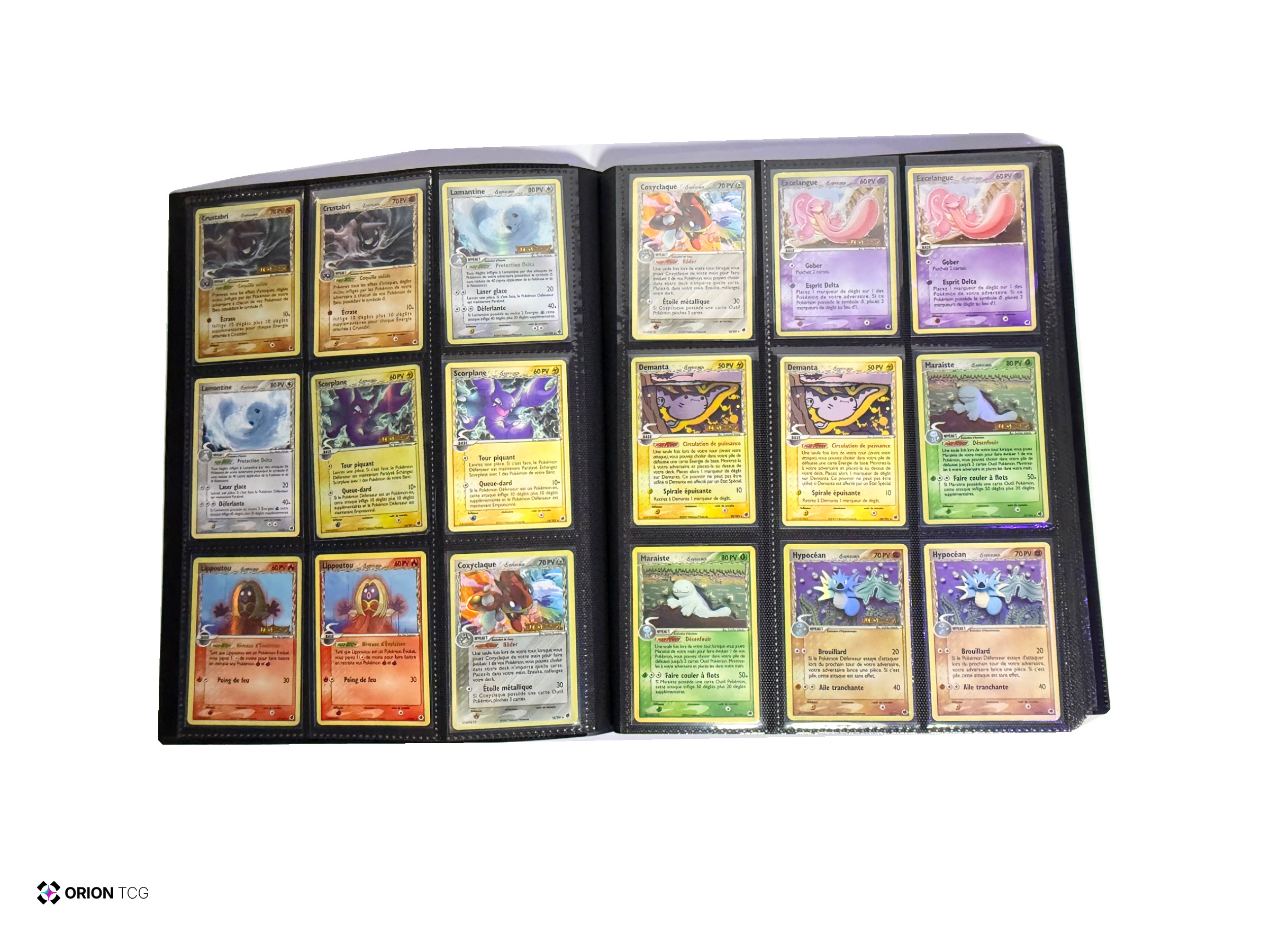 Master Set EX Île des Dragons / EX Dragon Frontiers – Mew & Dracaufeu Gold Star – Collection avec variantes estampillées — EX Île des Dragons / EX Dragon Frontiers — photo 4