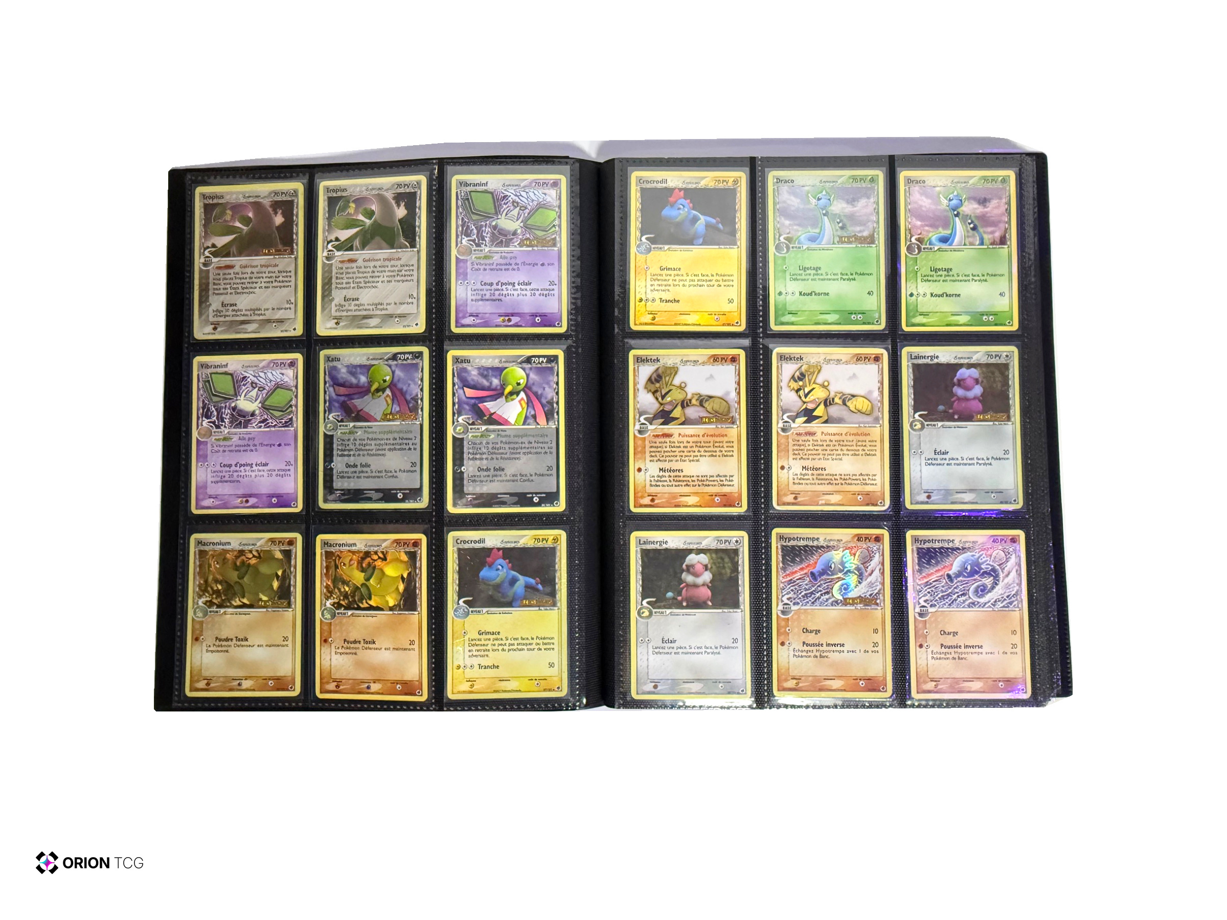 Master Set EX Île des Dragons / EX Dragon Frontiers – Mew & Dracaufeu Gold Star – Collection avec variantes estampillées — EX Île des Dragons / EX Dragon Frontiers — photo 5