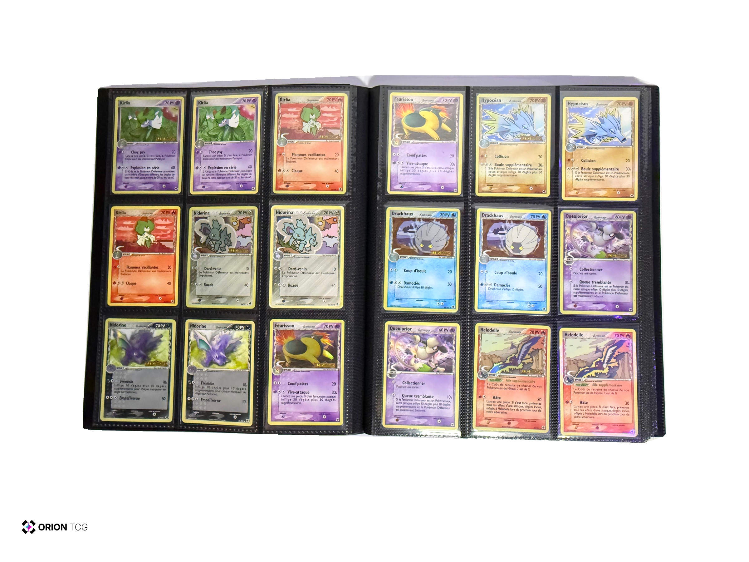 Master Set EX Île des Dragons / EX Dragon Frontiers – Mew & Dracaufeu Gold Star – Collection avec variantes estampillées — EX Île des Dragons / EX Dragon Frontiers — photo 6