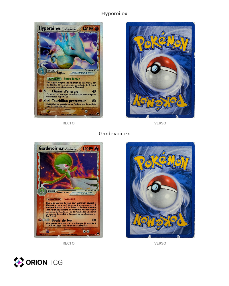 Master Set EX Île des Dragons / EX Dragon Frontiers – Mew & Dracaufeu Gold Star – Collection avec variantes estampillées — EX Île des Dragons / EX Dragon Frontiers — photo 16