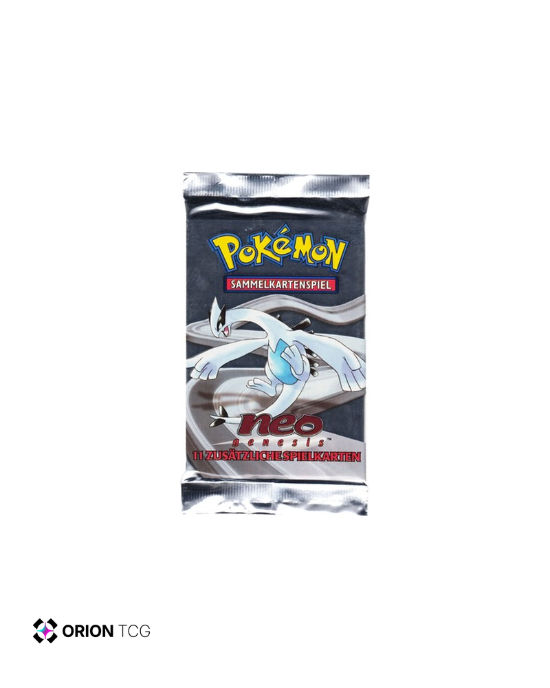 Neo Genesis – Booster scellé 11 cartes – Illustration Lugia – Unlimited