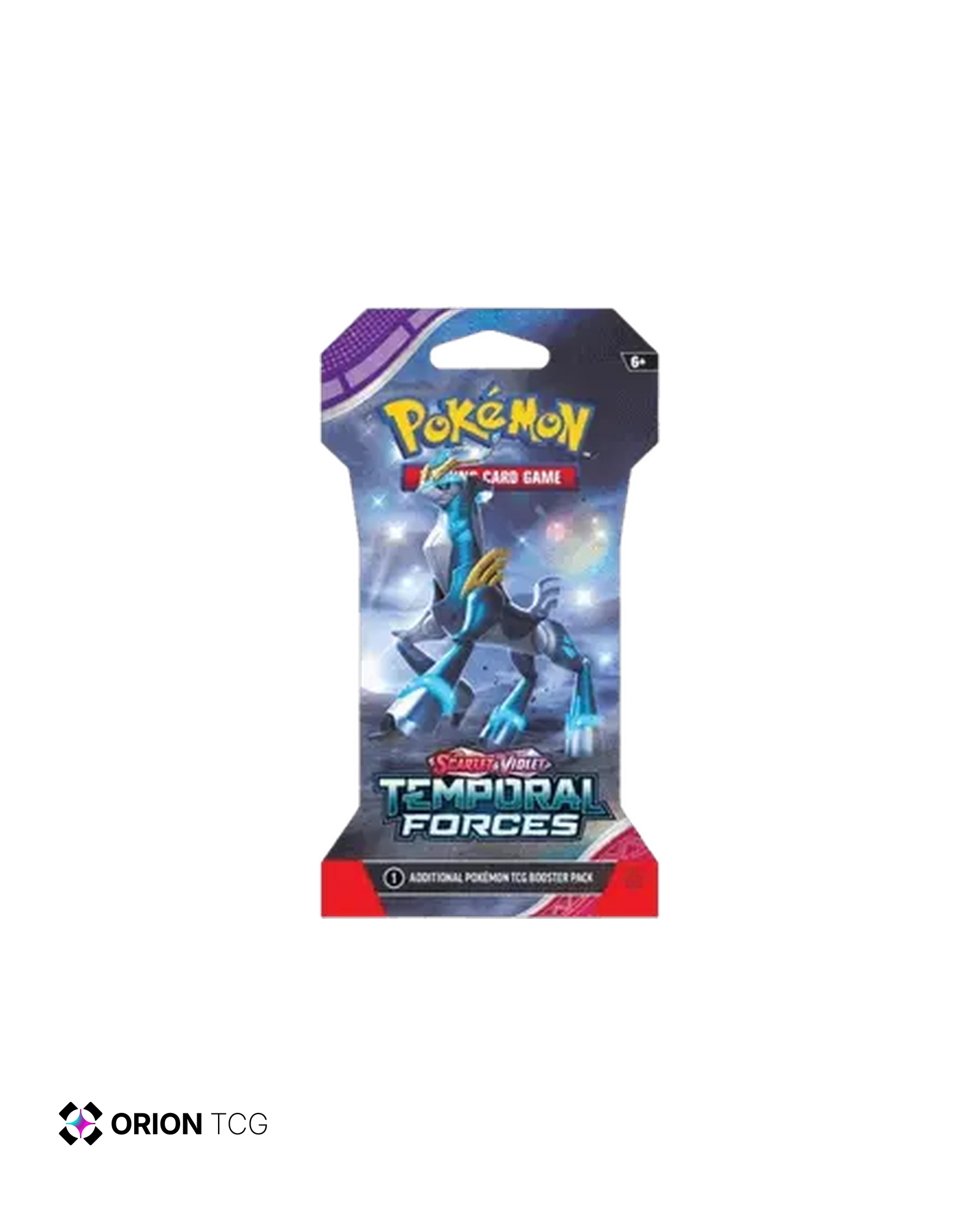 Pokémon Forces Temporelles / Temporal Forces – Booster sous carton scellé – Illustration aléatoire — Forces Temporelles / Temporal Forces — EN